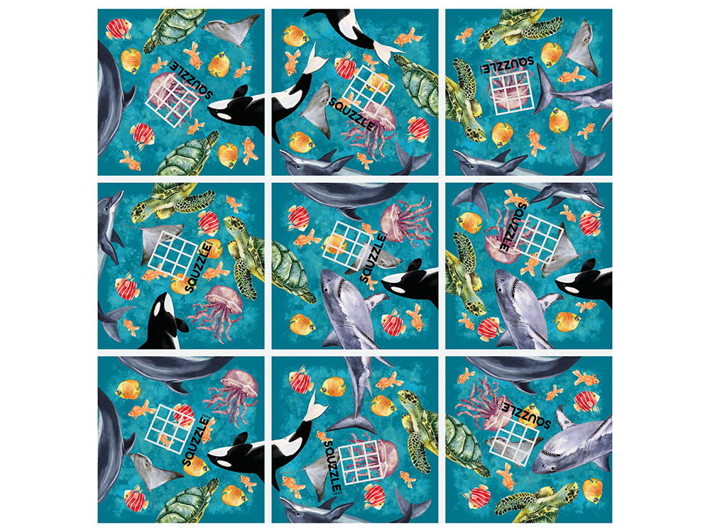 SQUZZLE PUZZLE OCEAN LIFE