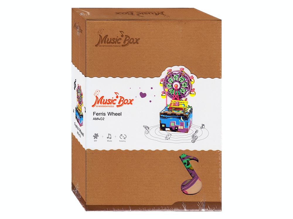 FERRIS WHEEL MUSIC BOX 3D KIT