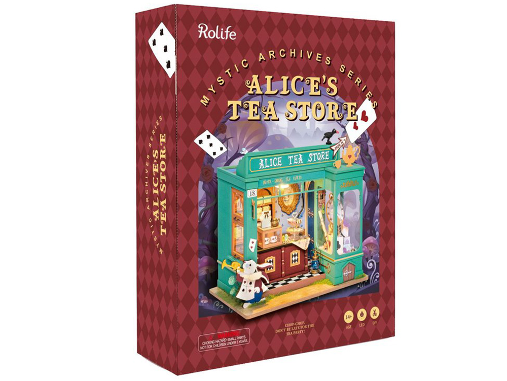 DIY MINI HOUSE ALICE TEA STORE - Click Image to Close
