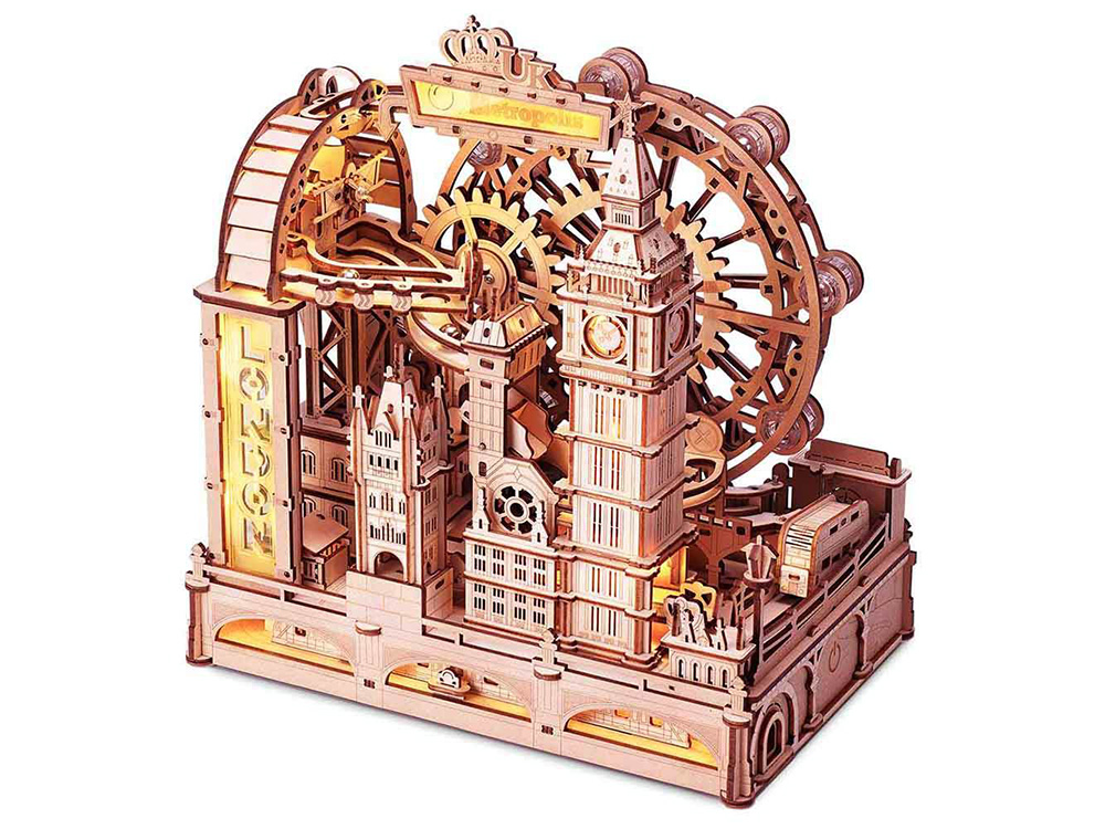 DIY MARBLE RUN TRAVEL LONDON