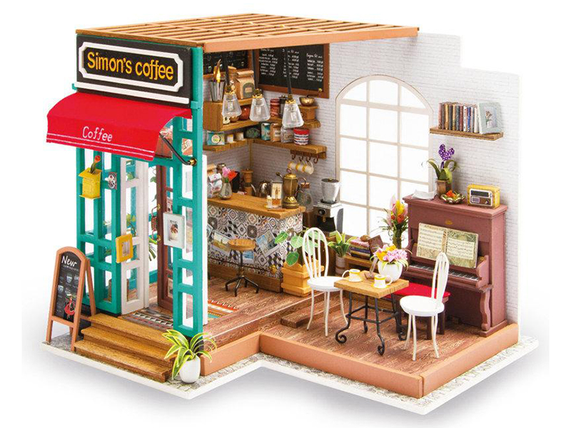 DIY MINI HOUSE SIMON'S COFFEE - Click Image to Close