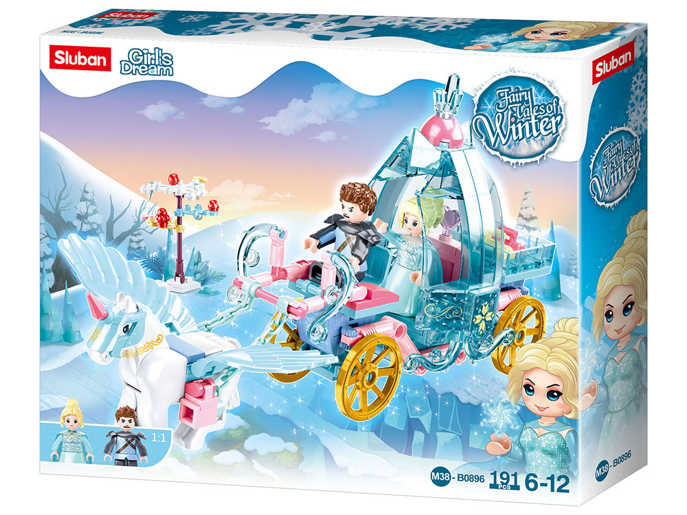 FAIRY TALES CARRIAGE 191pcs