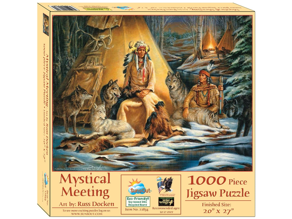 MYSTICAL MEETING 1000pc - Click Image to Close
