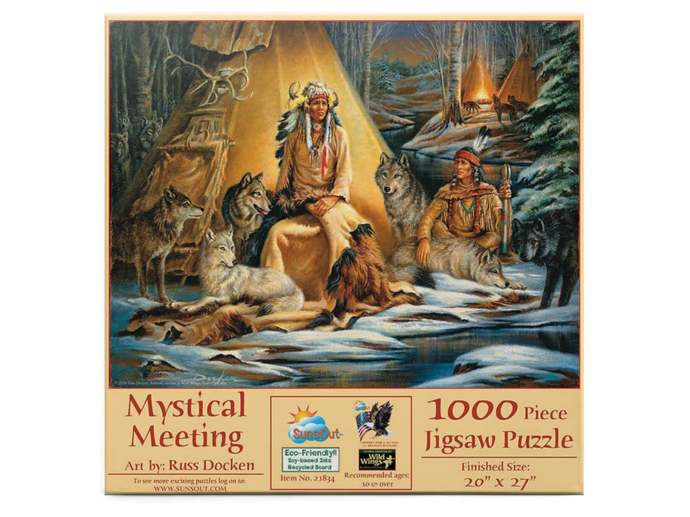 MYSTICAL MEETING 1000pc - Click Image to Close
