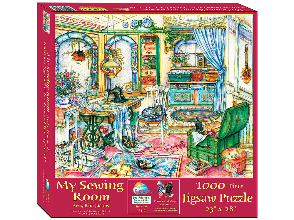 MY SEWING ROOM 1000pc - Click Image to Close