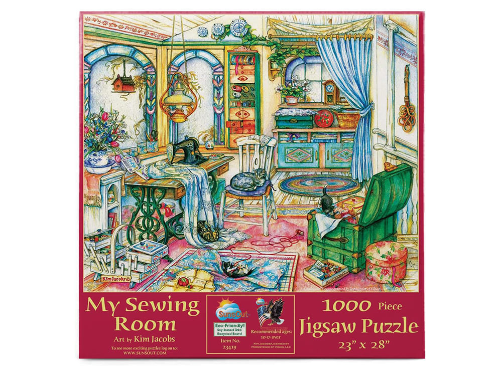 MY SEWING ROOM 1000pc - Click Image to Close