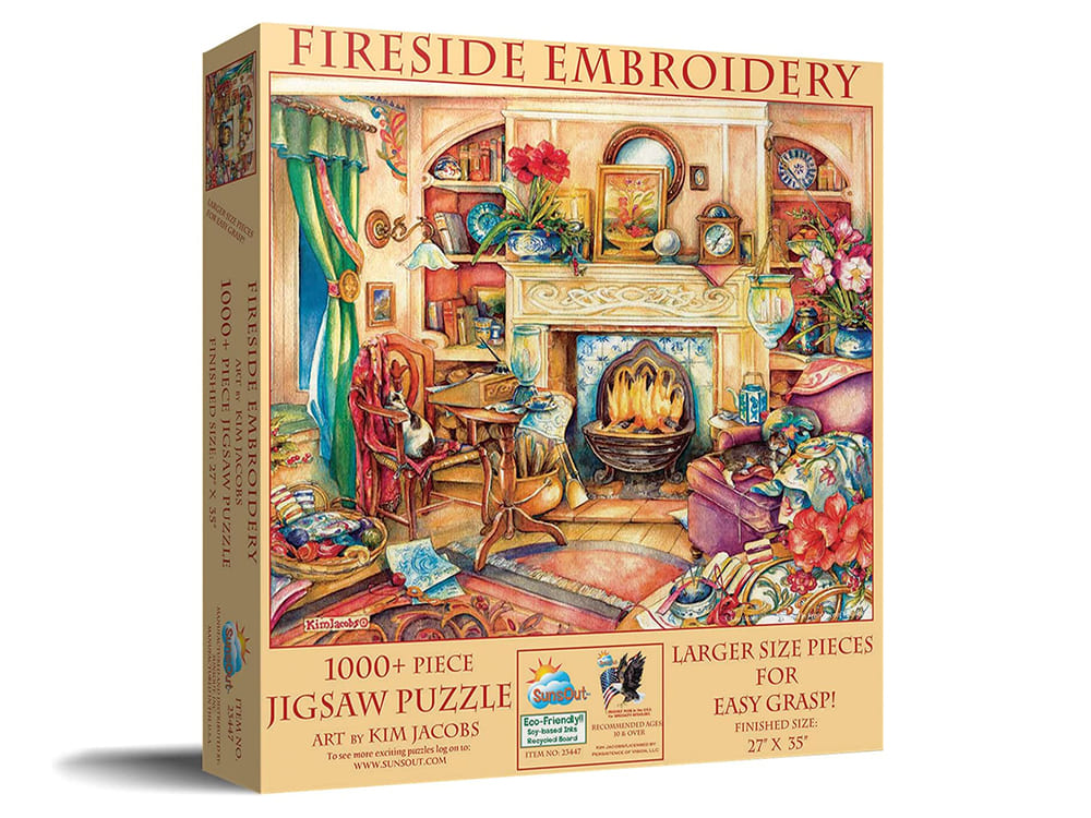 FIRESIDE EMBROIDERY 1000pcXL - Click Image to Close