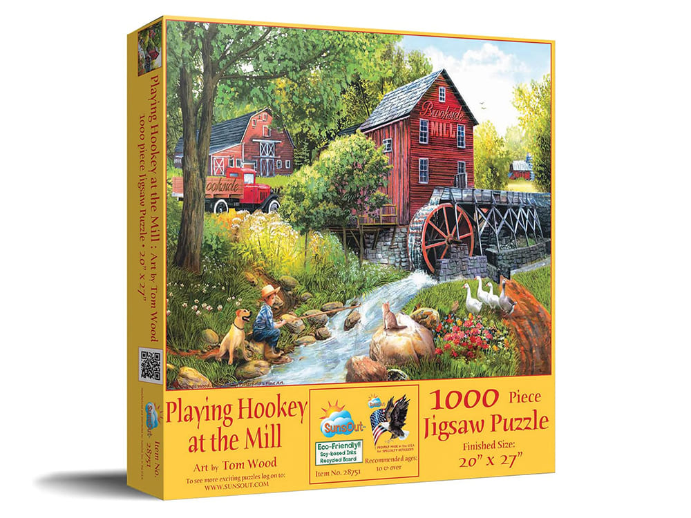 PLAYING HOOKEY a/t MILL 1000pc - Click Image to Close