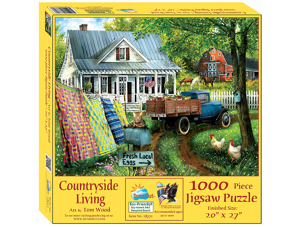 COUNTRYSIDE LIVING 1000pc - Click Image to Close