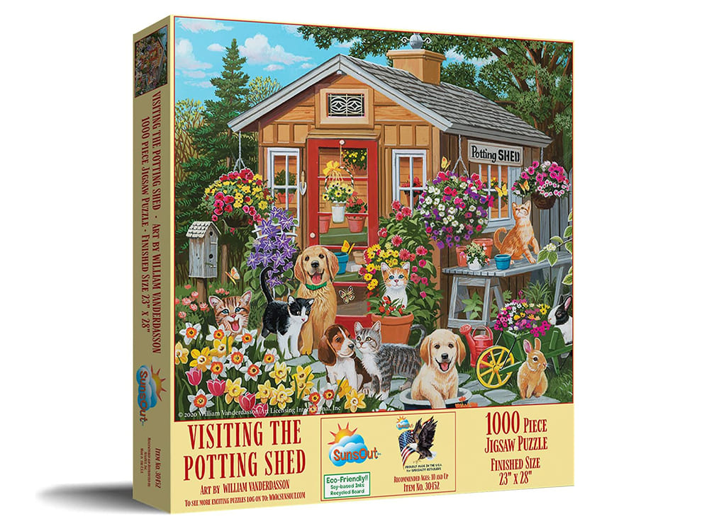 VISITING THE POTTING SHED 1000 - Click Image to Close
