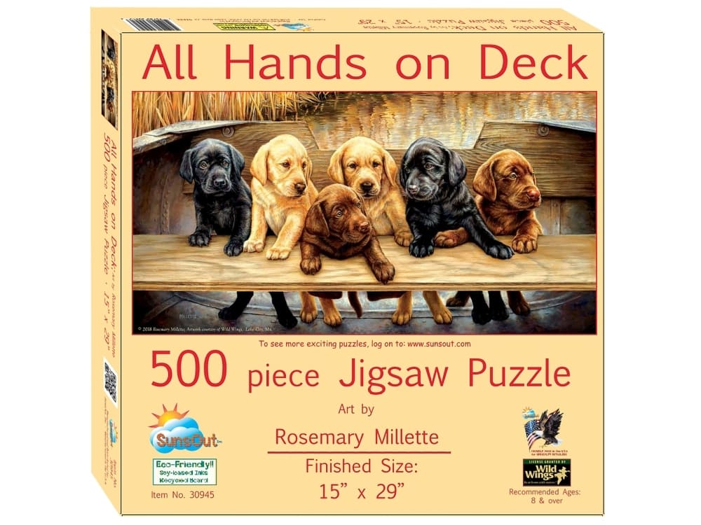 ALL HANDS ON DECK 500pc - Click Image to Close