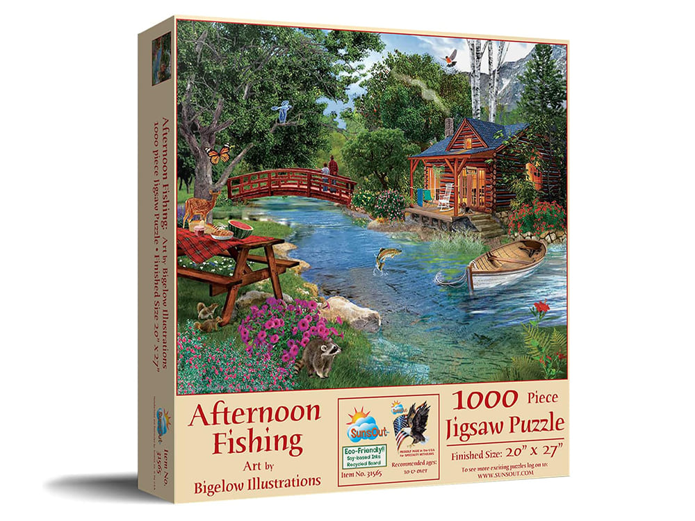 AFTERNOON FISHING 1000pc - Click Image to Close