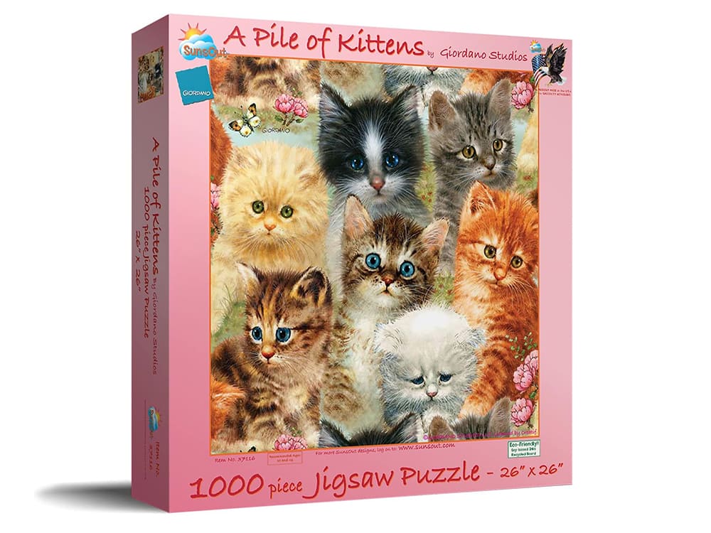 A PILE OF KITTENS 1000pc - Click Image to Close