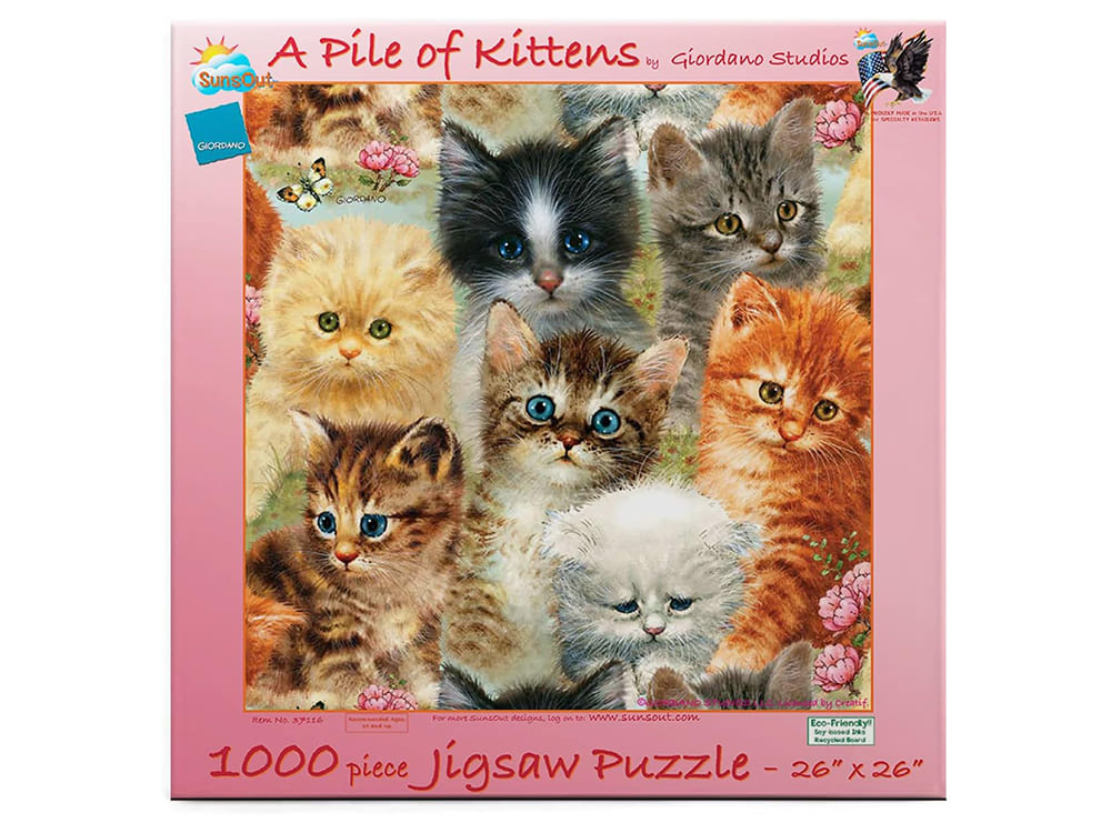 A PILE OF KITTENS 1000pc - Click Image to Close