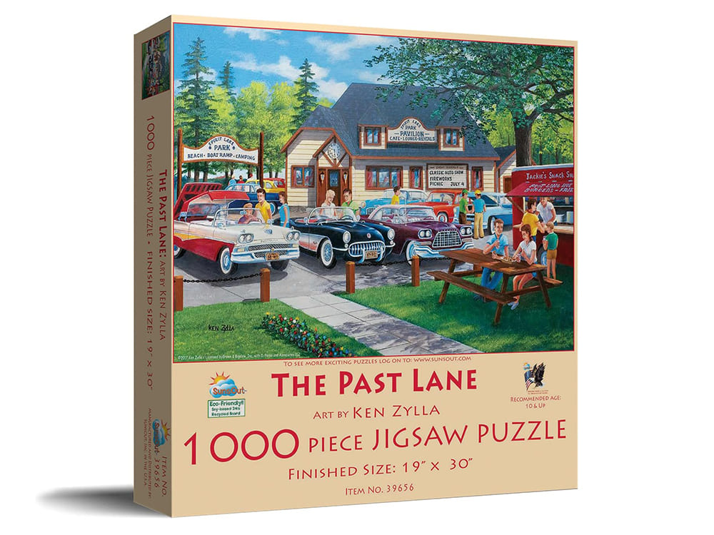 THE PAST LANE 1000pc - Click Image to Close
