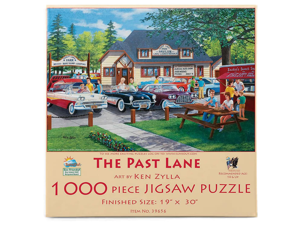 THE PAST LANE 1000pc - Click Image to Close