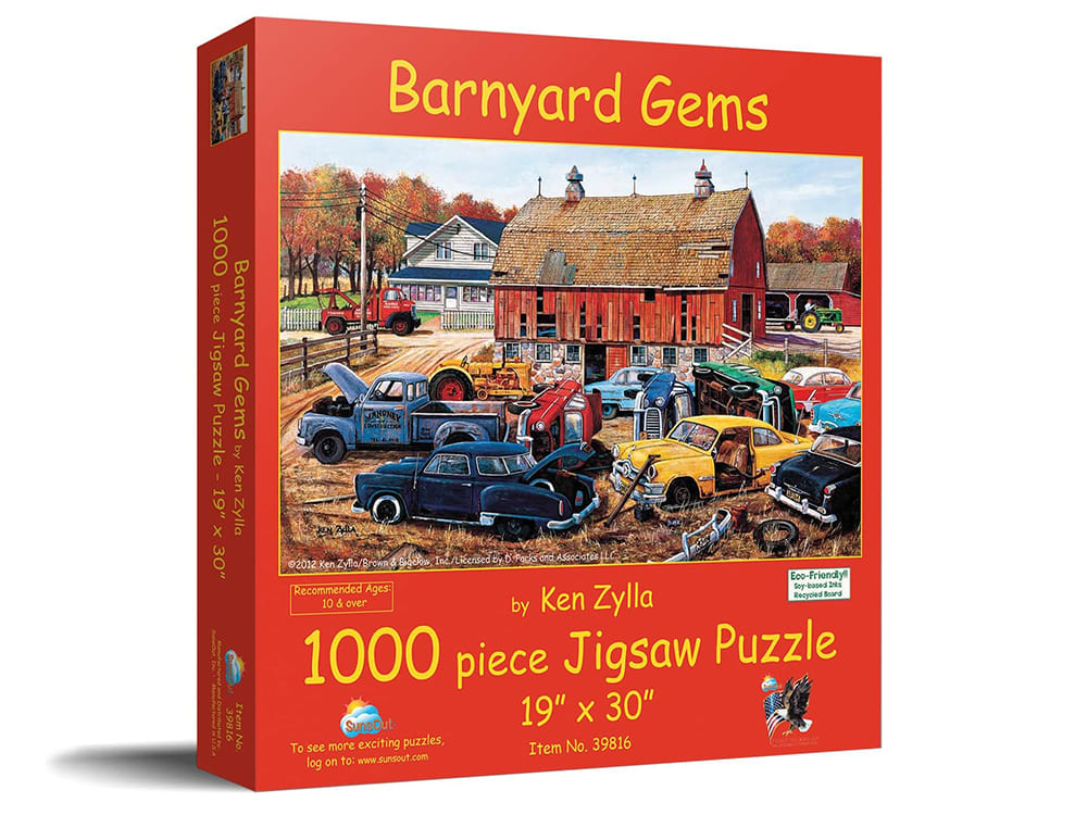 BARNYARD GEMS 1000pc - Click Image to Close