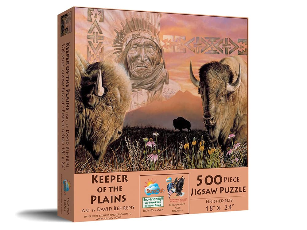 KEEPER OF THE PLAINS 500pc - Click Image to Close