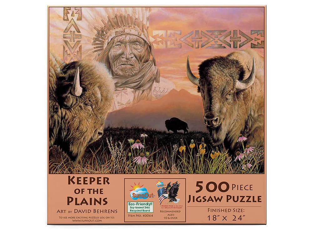 KEEPER OF THE PLAINS 500pc - Click Image to Close