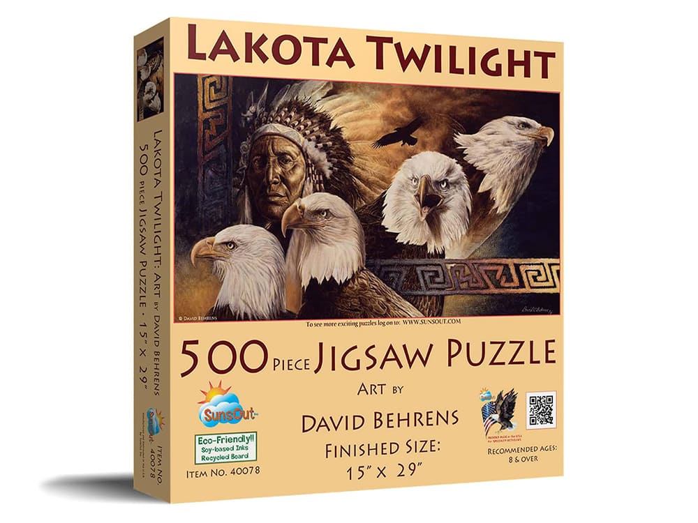 LAKOTA TWILIGHT 500pc - Click Image to Close