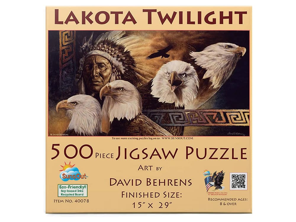 LAKOTA TWILIGHT 500pc - Click Image to Close