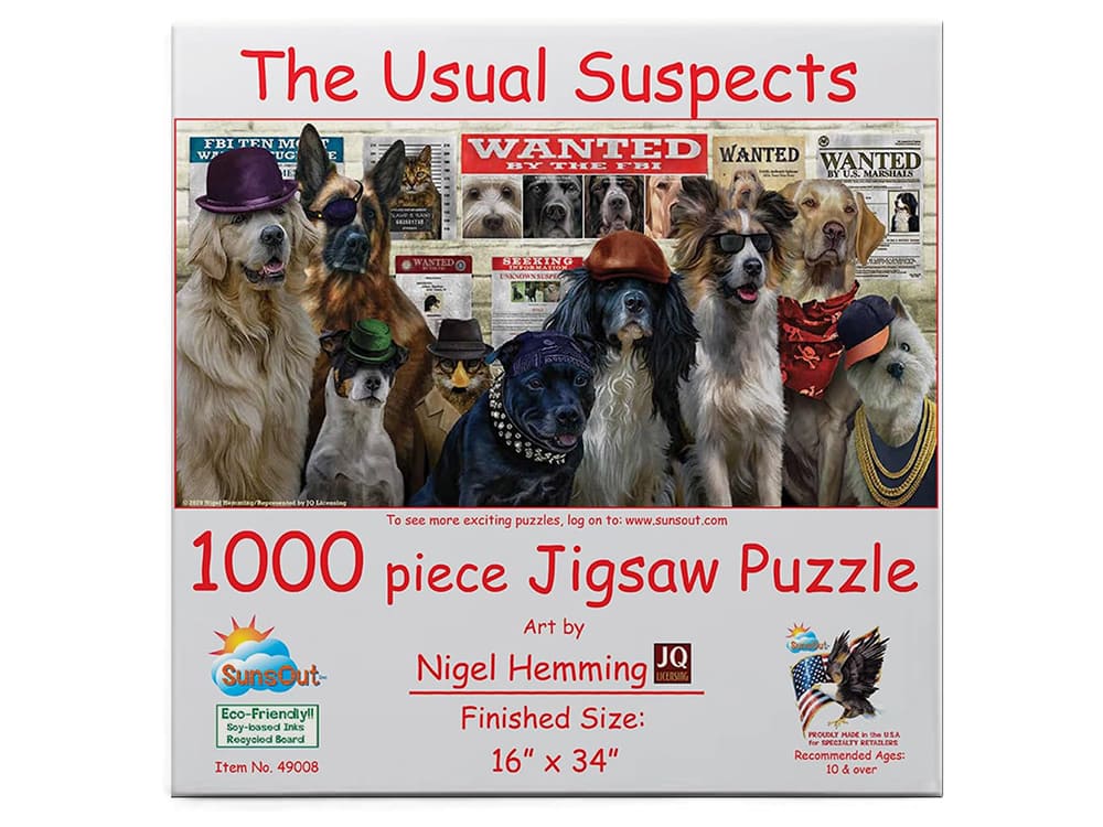 THE USUAL SUSPECTS 1000pc - Click Image to Close
