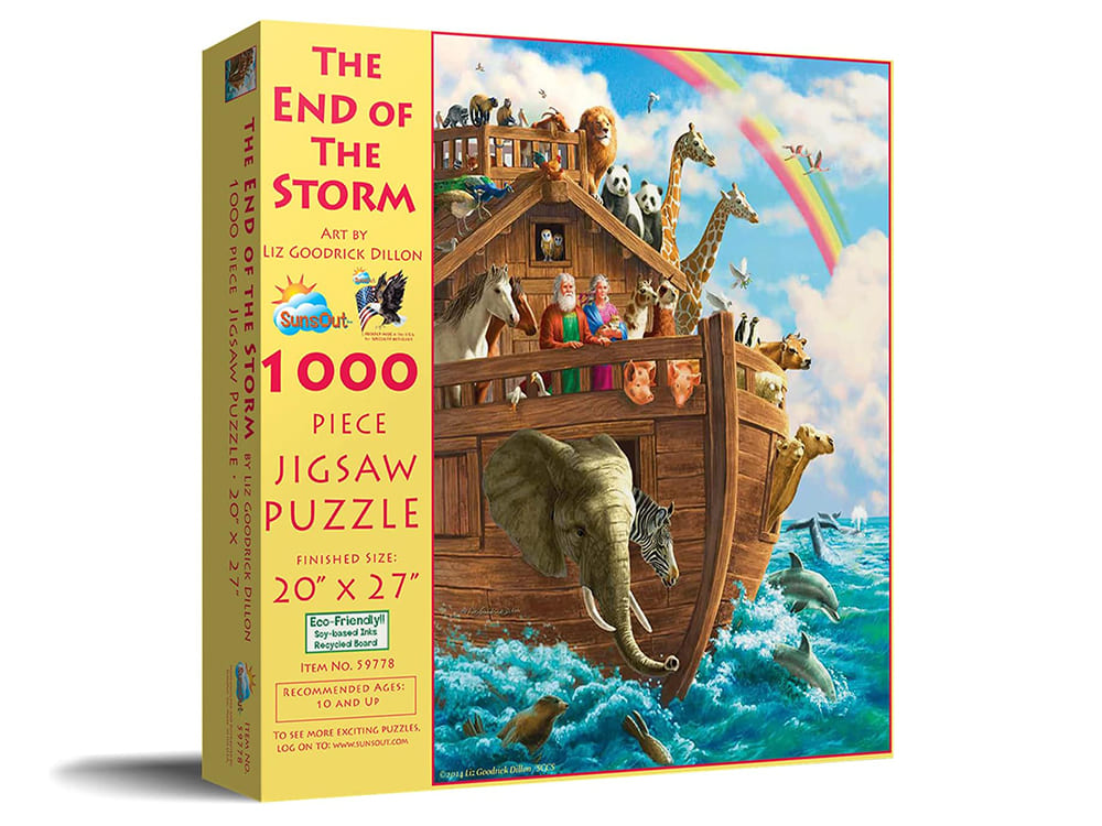 THE END OF THE STORM 1000pc - Click Image to Close