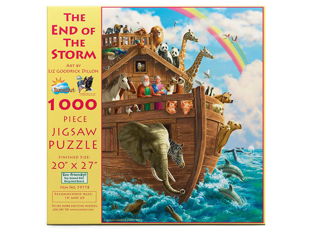THE END OF THE STORM 1000pc - Click Image to Close