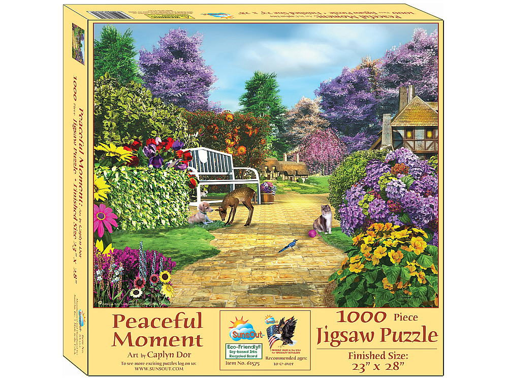PEACEFUL MOMENT 1000pc - Click Image to Close