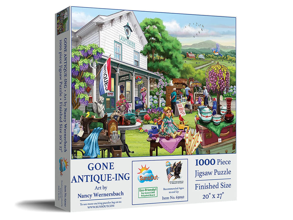 GONE ANTIQUE-ING 1000pc - Click Image to Close