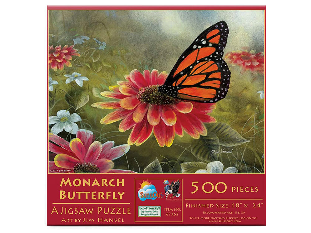 MONARCH BUTTERFLY 500pc - Click Image to Close