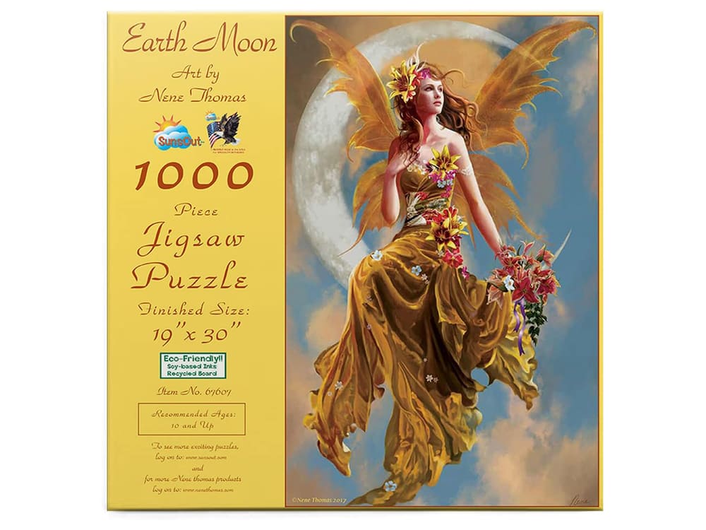 EARTH MOON 1000pc - Click Image to Close