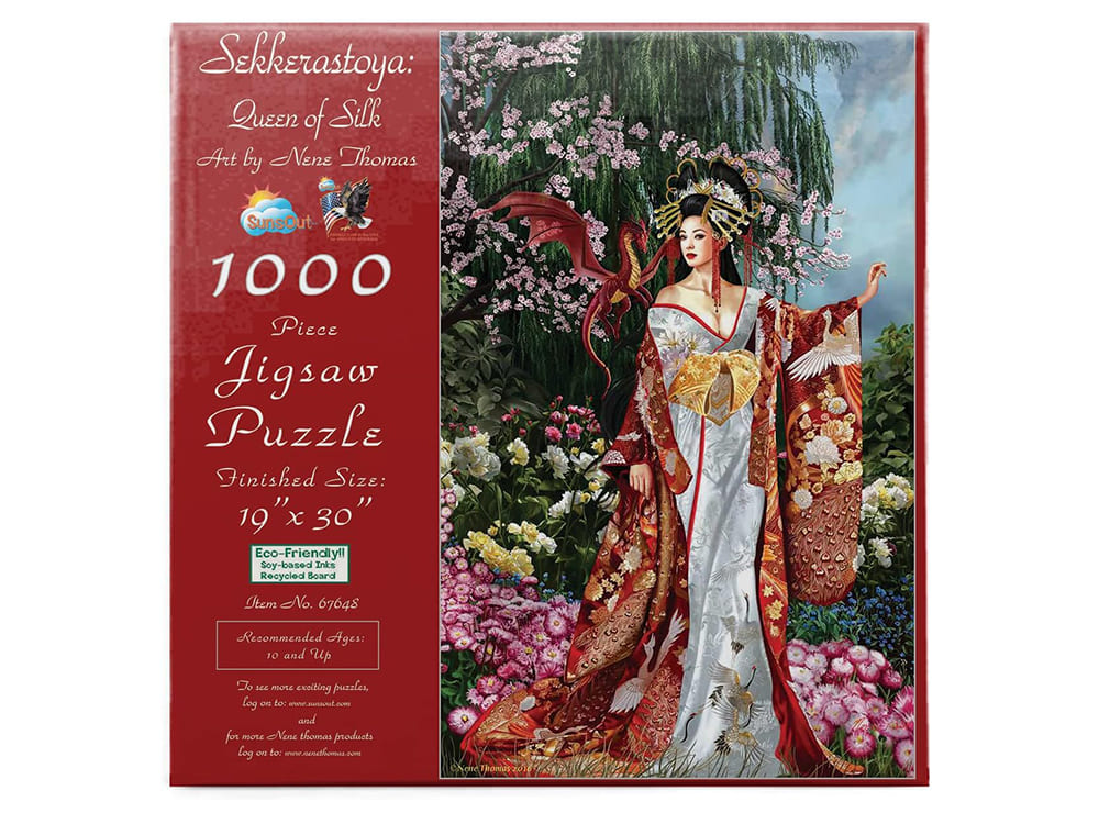 QUEEN OF SILK 1000pc - Click Image to Close