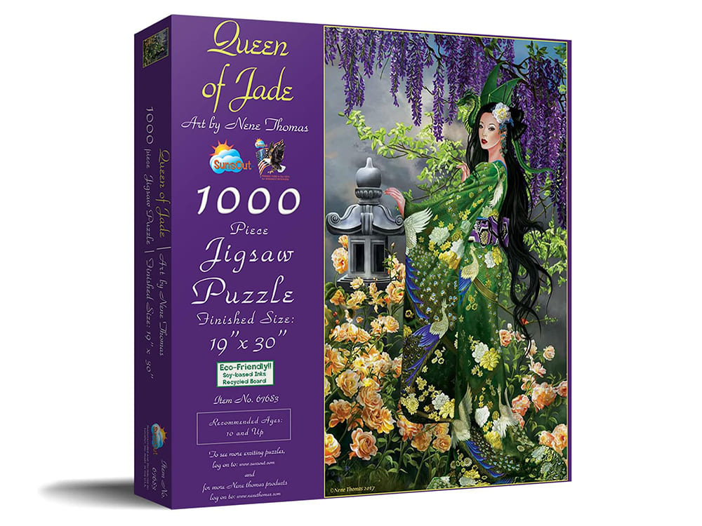 QUEEN OF JADE 1000pc - Click Image to Close