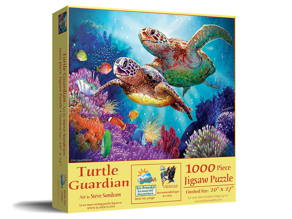 TURTLE GUARDIAN 1000pc - Click Image to Close