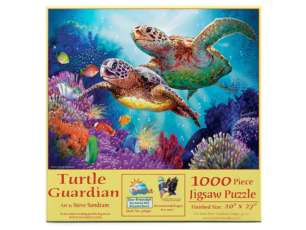 TURTLE GUARDIAN 1000pc - Click Image to Close