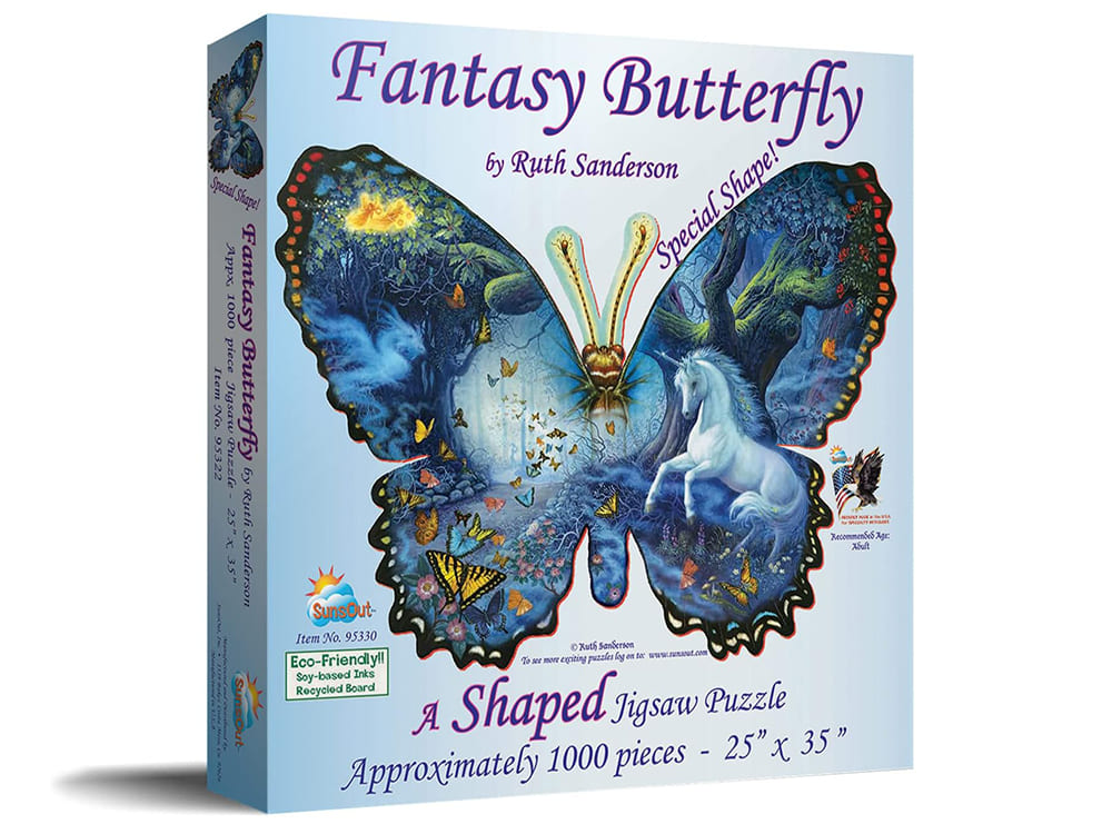 FANTASY BUTTERFLY *Shaped* - Click Image to Close