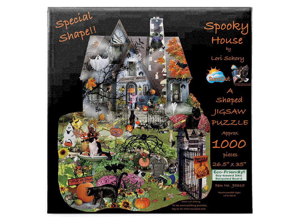 SPOOKY HOUSE *Shaped* - Click Image to Close