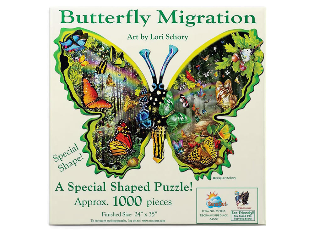 BUTTERFLY MIGRATION *Shaped* - Click Image to Close