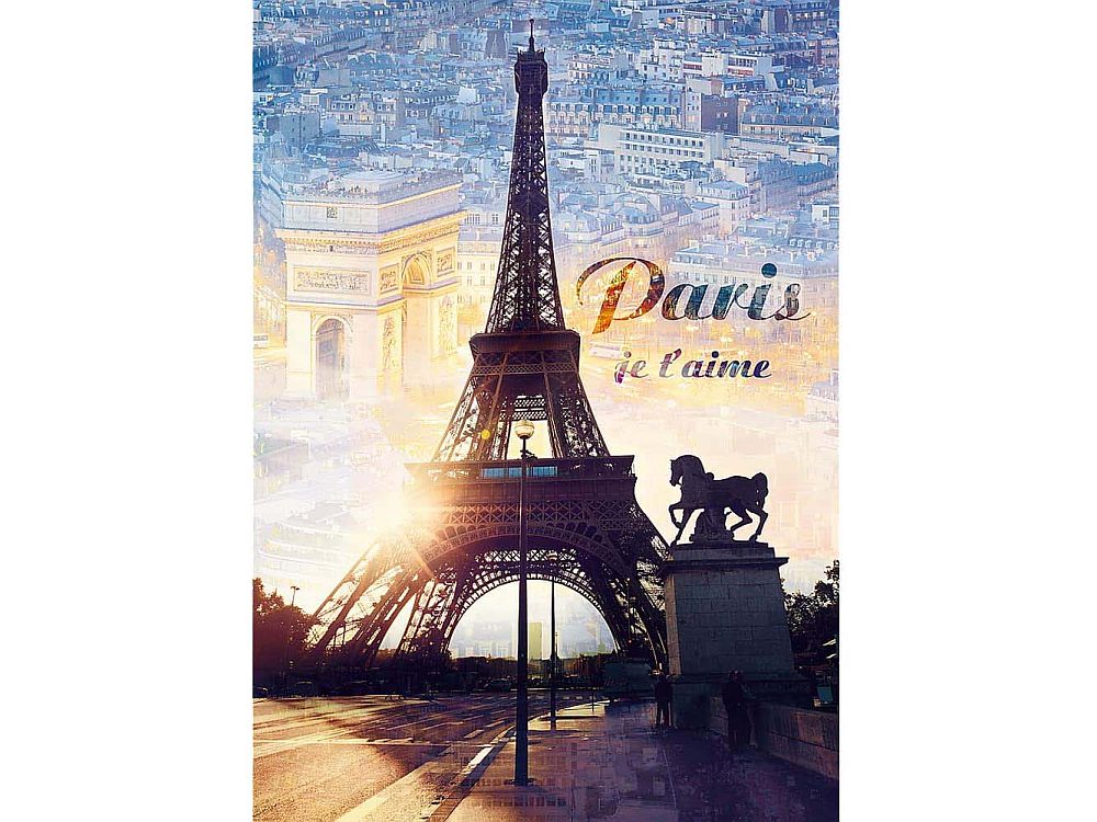 PARIS AT DAWN 1000pc - Click Image to Close