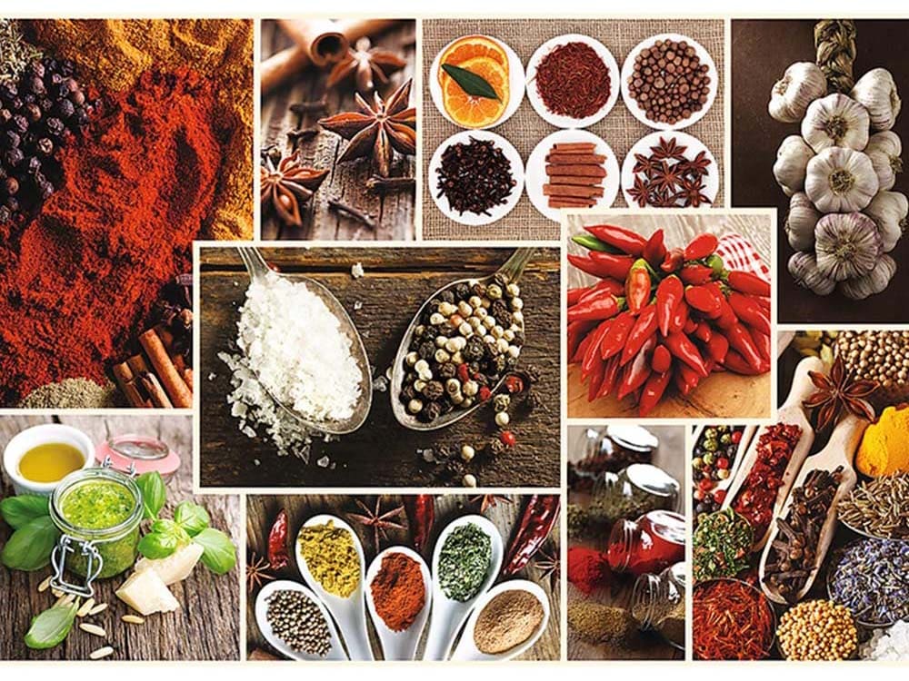 SPICES COLLAGE 1000pc - Click Image to Close