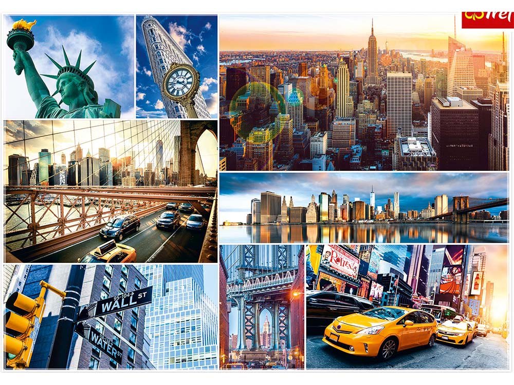 NEW YORK CITY COLLAGE 4000pc - Click Image to Close
