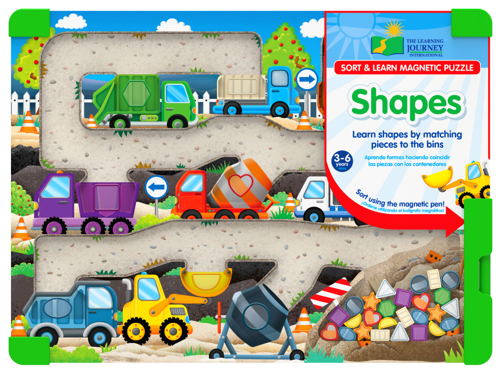 SORT & LEARN MAGNETIC SHAPES