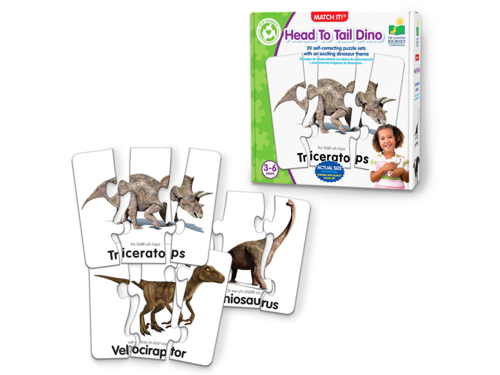 HEAD TO TAIL DINO MATCH IT