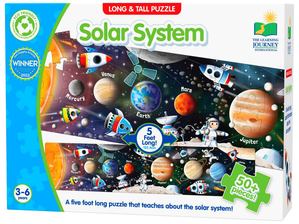 SOLAR SYSTEM FLOOR PUZ 50pc