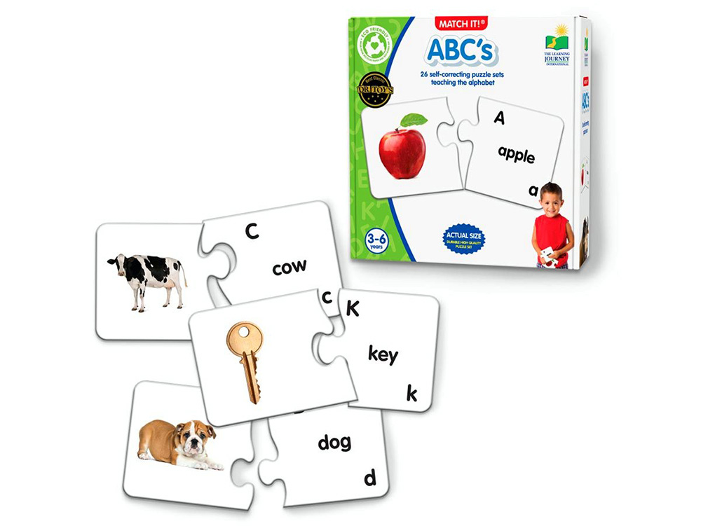 ABC'S MATCH IT PUZZLES