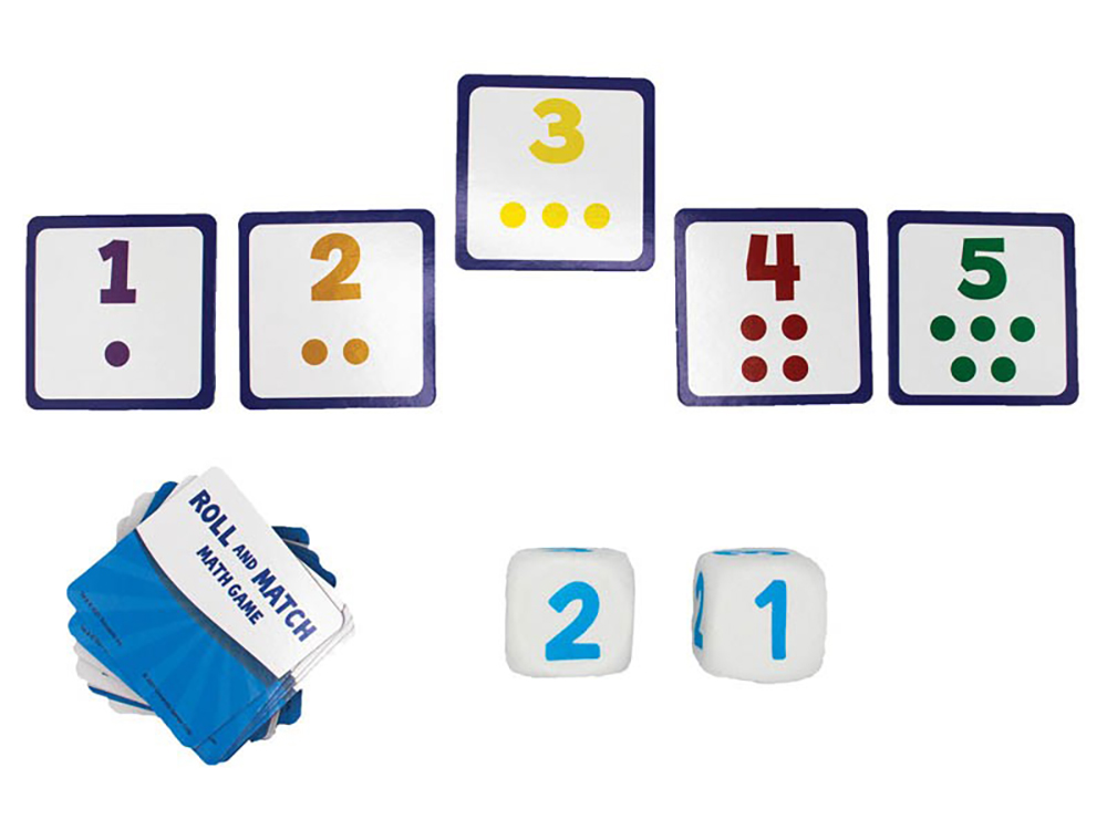 ROLL AND MATCH MATH GAME - Click Image to Close