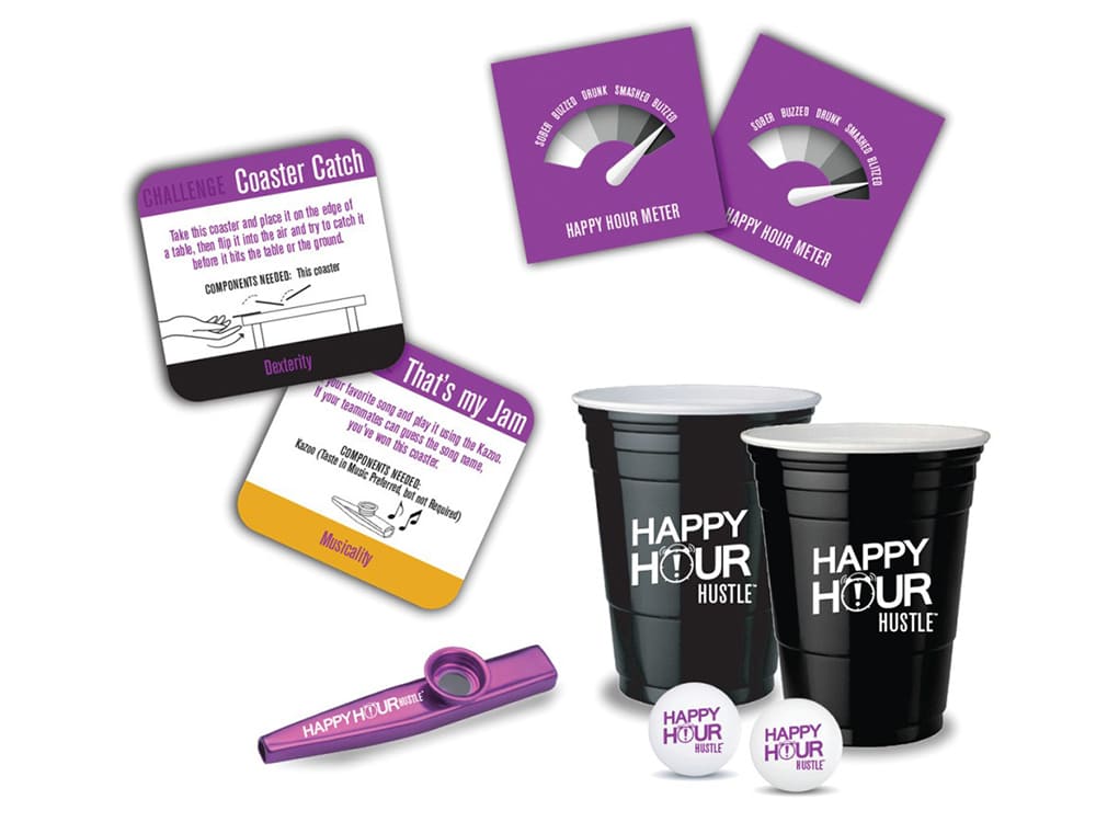HAPPY HOUR HUSTLE PARTY GAME - Click Image to Close
