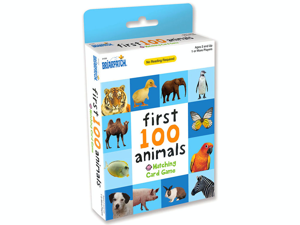 FIRST 100 ANIMALS CARD MATCH