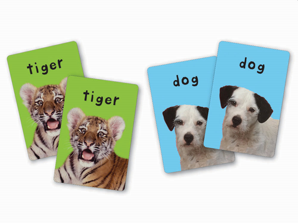 FIRST 100 ANIMALS CARD MATCHIN - Click Image to Close